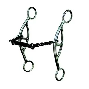 Cindy Wright Series Twisted & Smooth Sweet Iron Draw Cheek Bit
