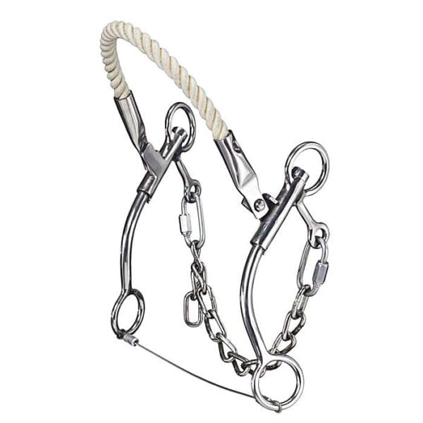 Jim Warner Style Hackamore BBJT25119 Jim Warner Style Hackamore BBJT25119