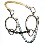 Ring Combination Rope Nose Hackamore BBR903