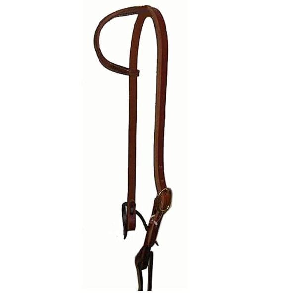 Sliding Ear Harness Leather Headstall HSMC19