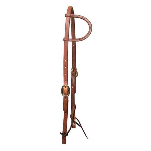 Sliding Ear Harness Leather Headstall HSMC20