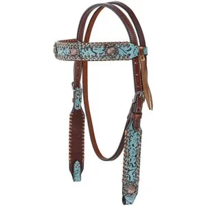 Exotic Turquoise Browband HSX0134
