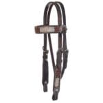Pony Inlaid Filigree Browband Headstall HSRX02261