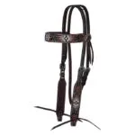 Southwestern Beaded Browband Headstall HSRX02166