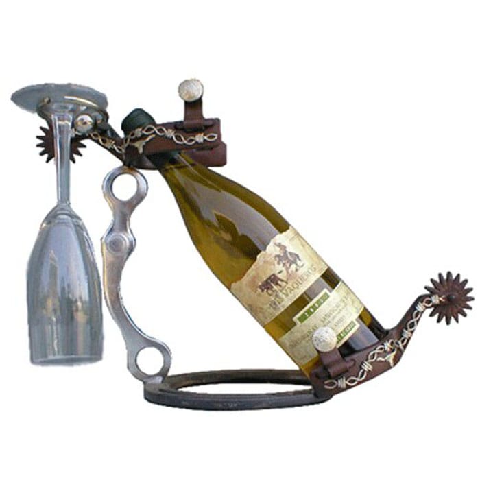 Western Spur Wine Holder GI233BAR
