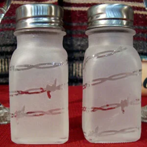 4" Tall Salt and Pepper Shakers GSPFBW