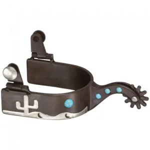 Antique Brown CactusTurquoise Spurs GS9966L