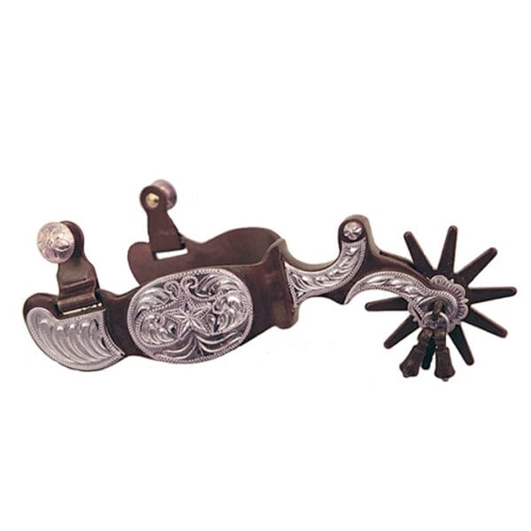 Antique Brown Spur Men's Engraved GS260230
