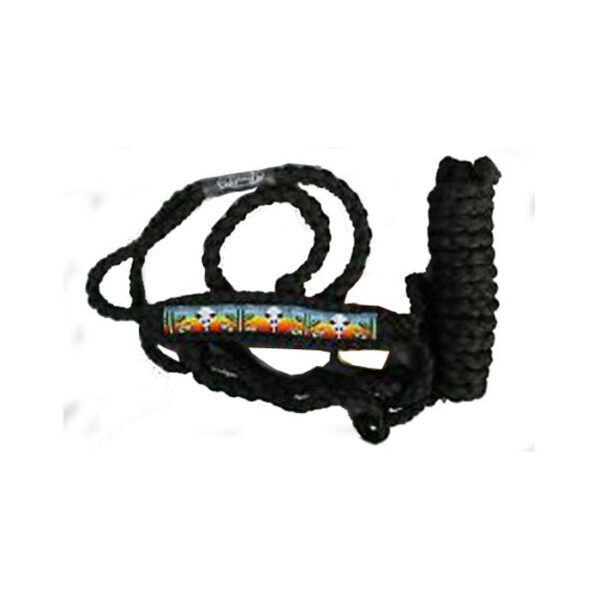Beaded Mule Tape Halter with Lead H9775242
