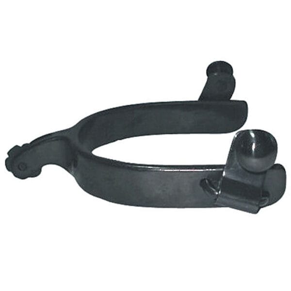 Black Ladies Plain Roping Spurs GS257741