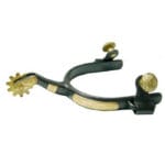 Black Steel Roping Spur Ladies GS258026