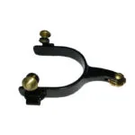 Black Steel Youth Barrel Racing Spurs GS259670