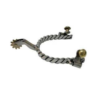 Chrome Plated Roping Spur Youth GS258864