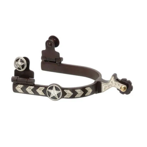 Kelly Ladies Silver Star Spur with Star Arrow GS9706L Kelly Ladies Silver Star Spur with Star Arrow GS9706L