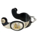 Kelly Silver Star Barrel Racing Bumper Spurs GS1985