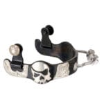 Ladies Bumper Spurs with Skull GS180L