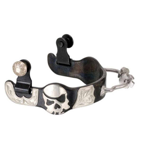 Ladies Bumper Spurs with Skull GS180L