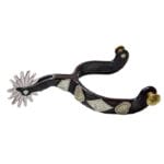 Men's Black Steel Gal Leg Spur GS8257750
