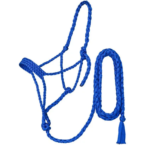 Mule Tape Halter with Lead H9610R