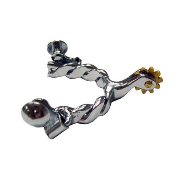 Nickel Plated Toddler Roping Spurs GS259540
