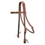 Pony Leather Browband Headstall HSMC40