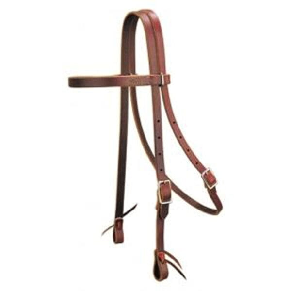 Pony Leather Browband Headstall HSMC40