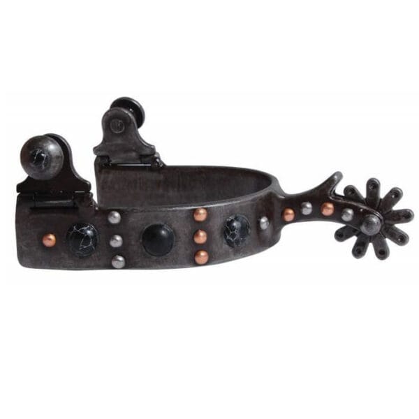 Professional Choice Ladies Youth Black Dot Spurs GSPCSP141BLA