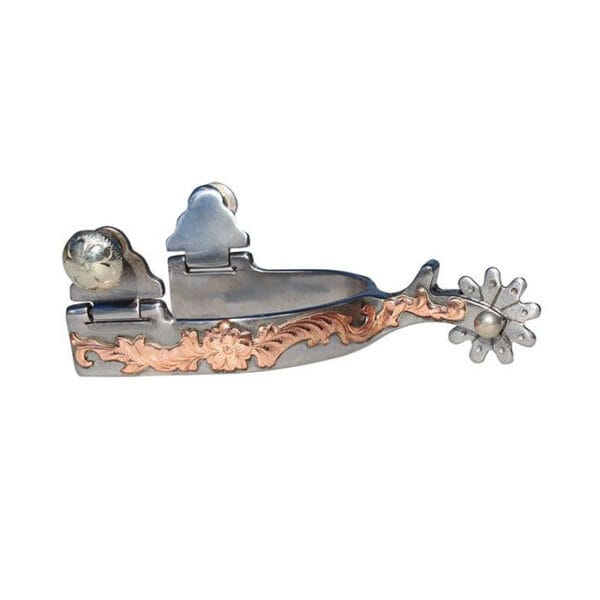 Professional's Choice Spur Kids Dot 10 Rowel Decorative Copper Detail GSPCSP112 Professional's Choice Spur Kids Dot 10 Rowel Decorative Copper Detail GSPCSP112