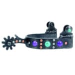 Professional's Choice Spur Kids Ladies Dot 10 Rowel Purple Stones GSPCSP141PUR