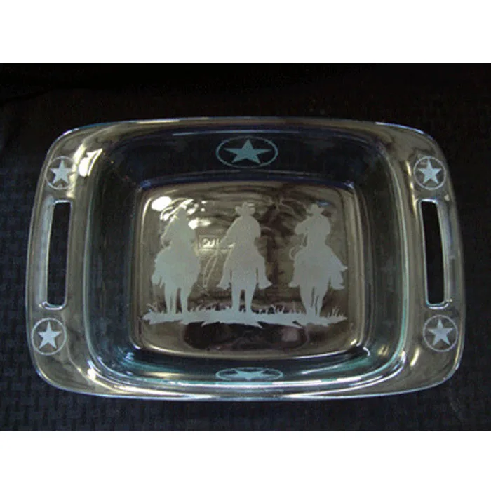 Pyrex Easy Grab 2 Quart Etched Casserole With Glass Cover CASS6