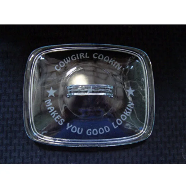 Pyrex Easy Grab 2 Quart Etched Casserole With Glass Cover CASS7