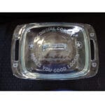Pyrex Easy Grab 2 Quart Etched Casserole With Glass Cover CASS9