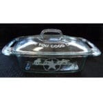 Pyrex Easy Grab 2 Quart Etched Casserole With Glass Cover CASS9