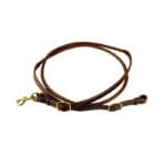 Rolled & Sewn Center Roping Rein RAMC29