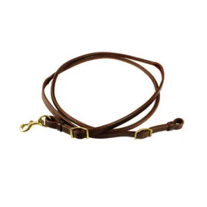 Rolled & Sewn Center Roping Rein RAMC29