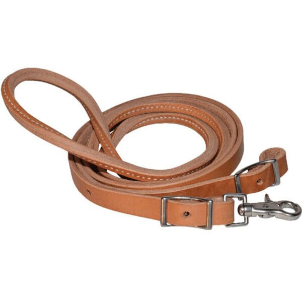 Round Center Harness Leather Roper Reins RAR7342