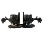 Salt & Pepper Barrel Racer Spurs GI232BR
