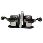 Salt & Pepper Fancy Team Roper Spur GI232FTR Salt & Pepper Fancy Team Roper Spur GI232FTR