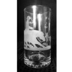 Western Etched Mugs Cutting Horse GL1CH