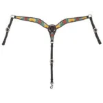 BS100223SC Rising Sunflower Breast Collar