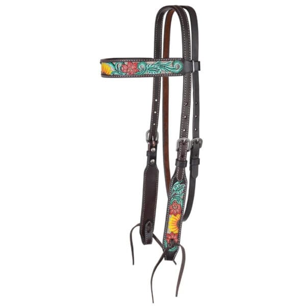 HS100210 Rising Sunflower Browband