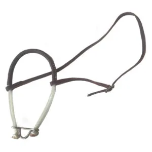Rope Noseband Leather Wrapped TMC11