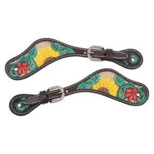 Rising Sunflower Spur Straps