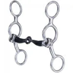 4" Miniature Stainless Steel Jr Cow Snaffle BBJ24094