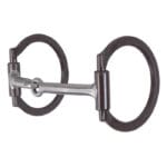 Smooth Brown Iron Snaffle BBDR208