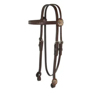 Copper Mine Browband Headstall HSR01256