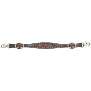 Bronco Blue Texas Flower Wither Strap BSR100645