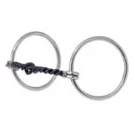 SS Ring Bit 5 in. SI Twisted Wire Snaffle BB2711