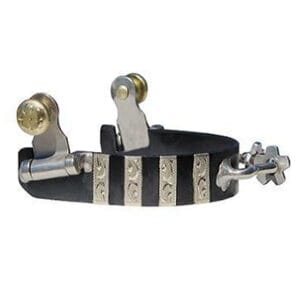 Charmayne James Silver Bar Bumper Spurs GS1104B