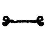 Braided Poly Bit Hobble BK BB257